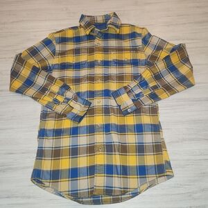 Eddie Bauer Long Sleeve Button Up Classic Shirt Men's Size Small